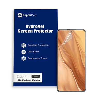 Realme GT2 Explorer Master Compatible Premium Hydrogel Screen Protector With Full Coverage Ultra HD